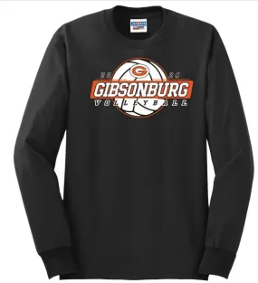2024 Gibsonburg Volleyball Basic Long Sleeve T-Shirt DESIGN 1