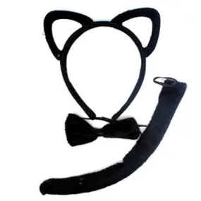 3pc Animal Dress Up Set - Cat