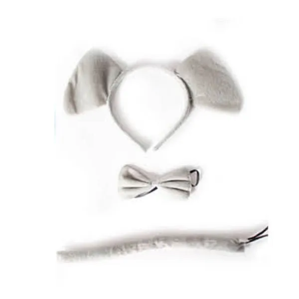 3pc Animal Dress Up Set - Elephant