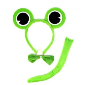 3pc Animal Dress Up Set - Frog