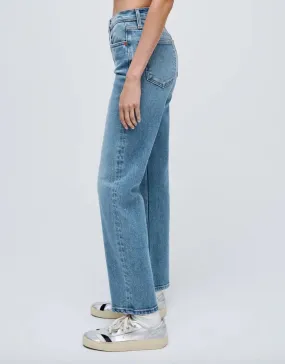 70s Stovepipe Classic Faded Blue Jeans