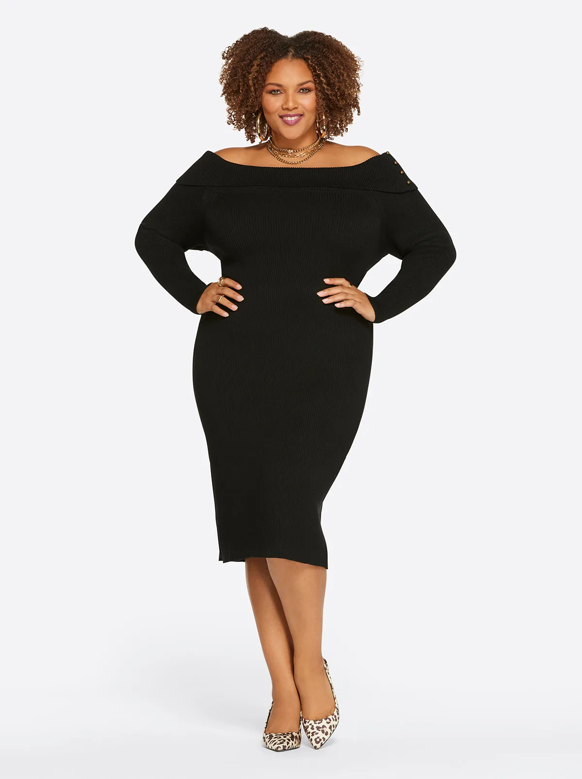 Aaryn Dress in Black