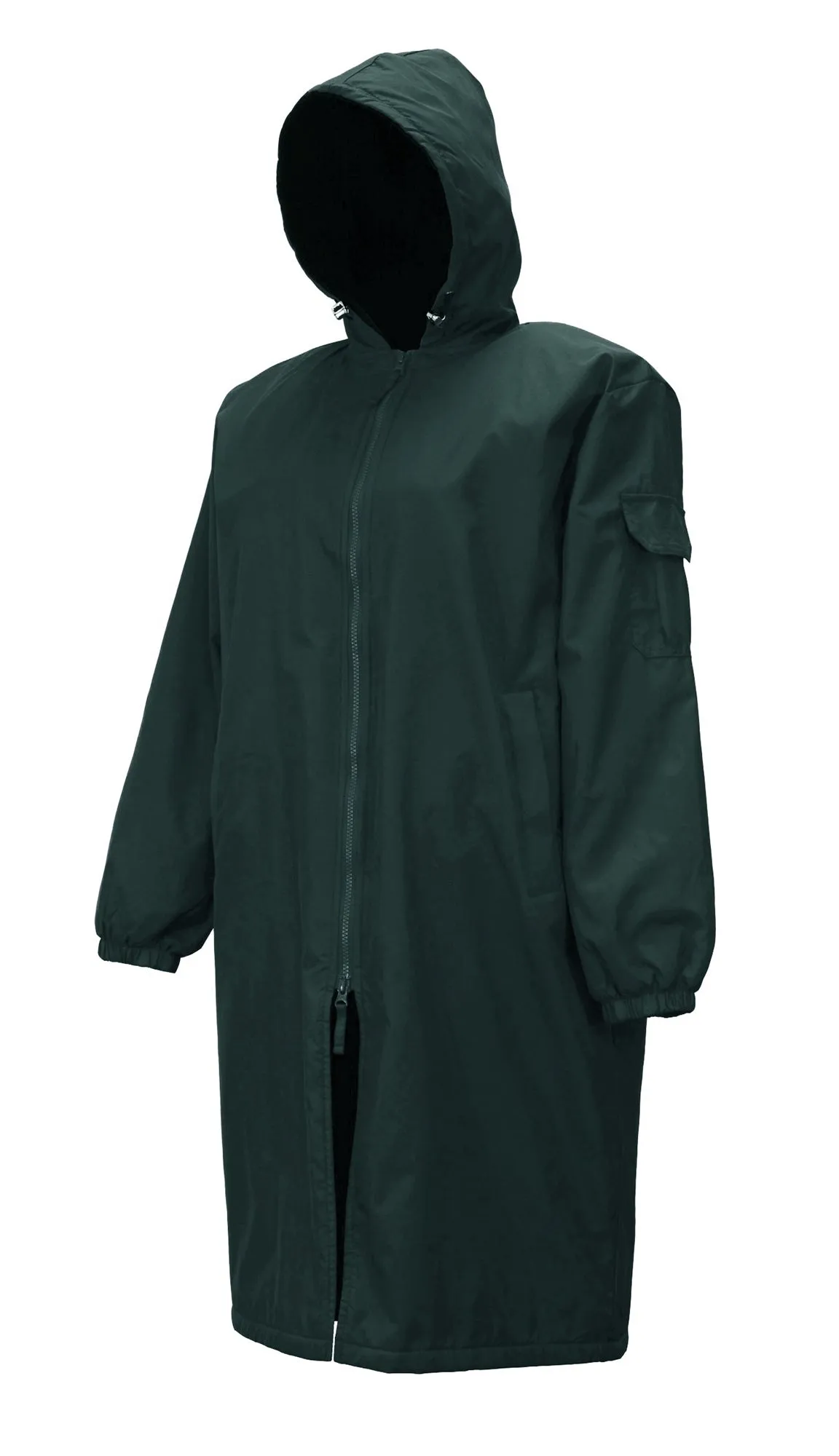 Adoretex Unisex Water Resistant Swim Parka for Adults and Kids Black Lining (PK005)