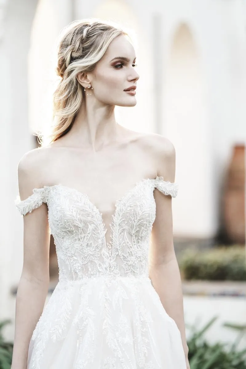 Allure Bridals Botanical Motif Bridal Gown R3751