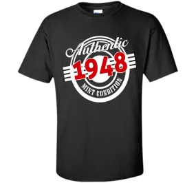 Authentic 1948 Mint Condition. T-shirt For 68th Birthday.