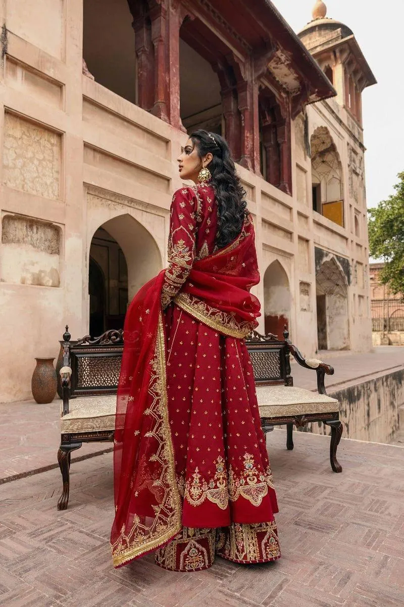 Basit Sipra - MUMTAZ MAHAL D04 - Silk & Organza - 3 Piece