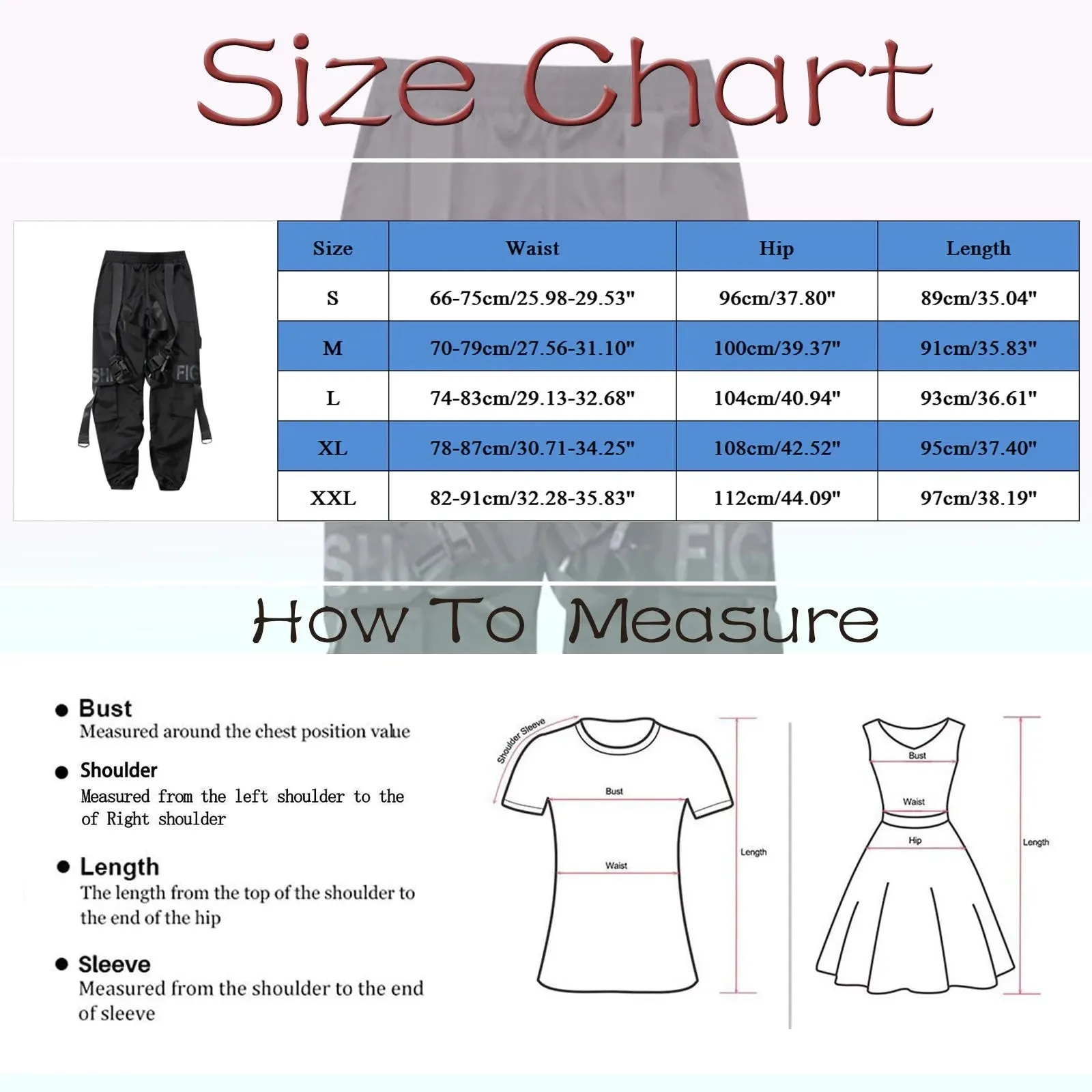 Black Cargo Pants FIght Techwear
