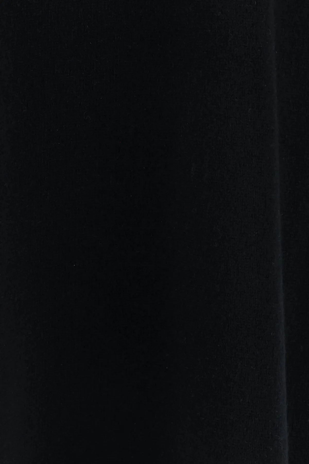 Black cashmere sweater dress