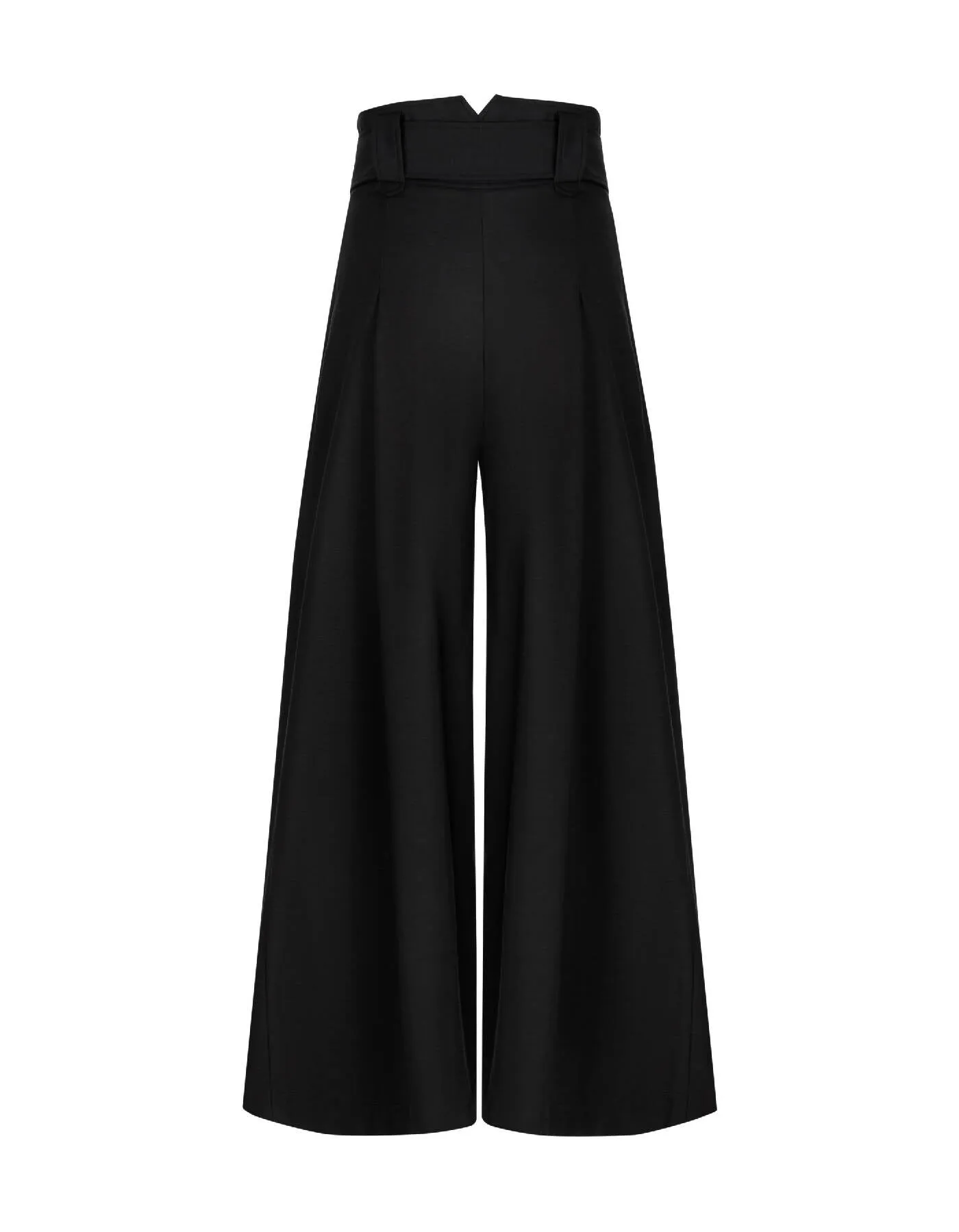 Black High-Waisted Palazzo