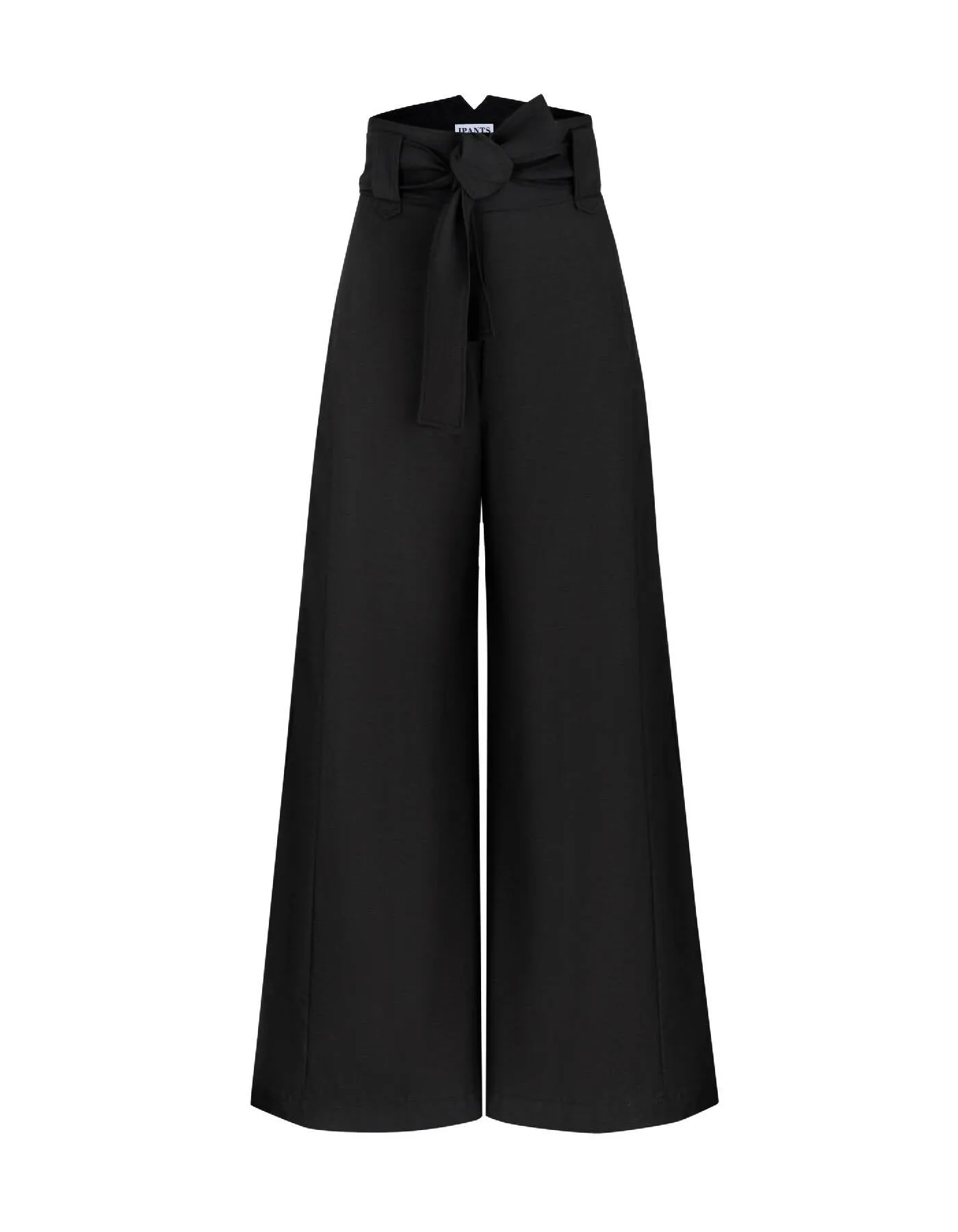 Black High-Waisted Palazzo