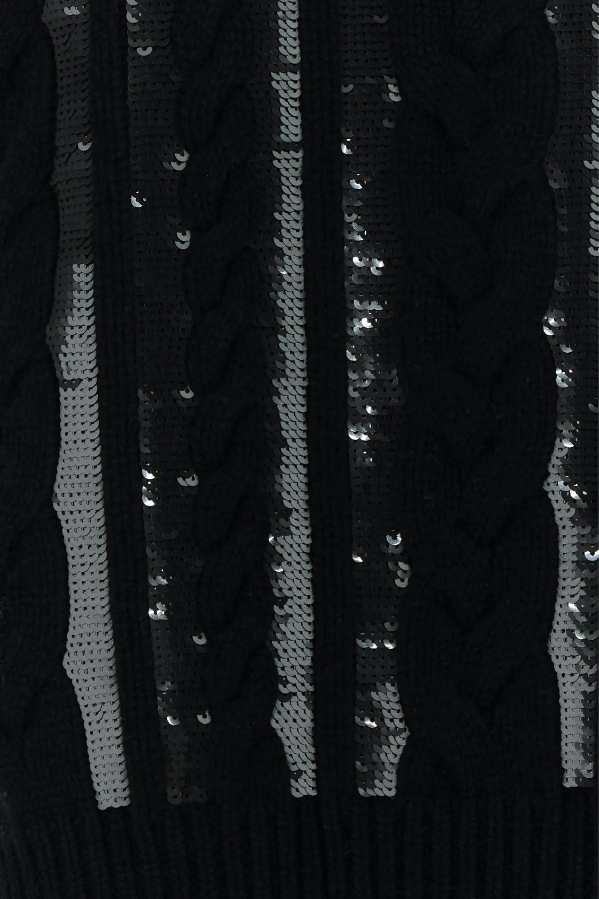 Black wool blend Mambo sweater dress