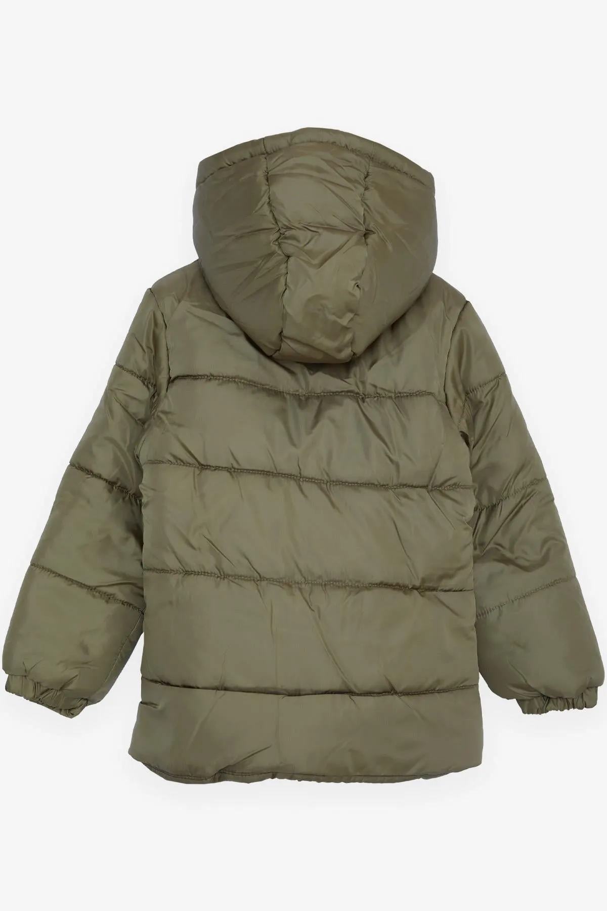 BRE Esso Mandolin Boys' Jacket with Pockets Hooded Armored 2-6 Years, Khaki Green - Rancho Santa Margarita