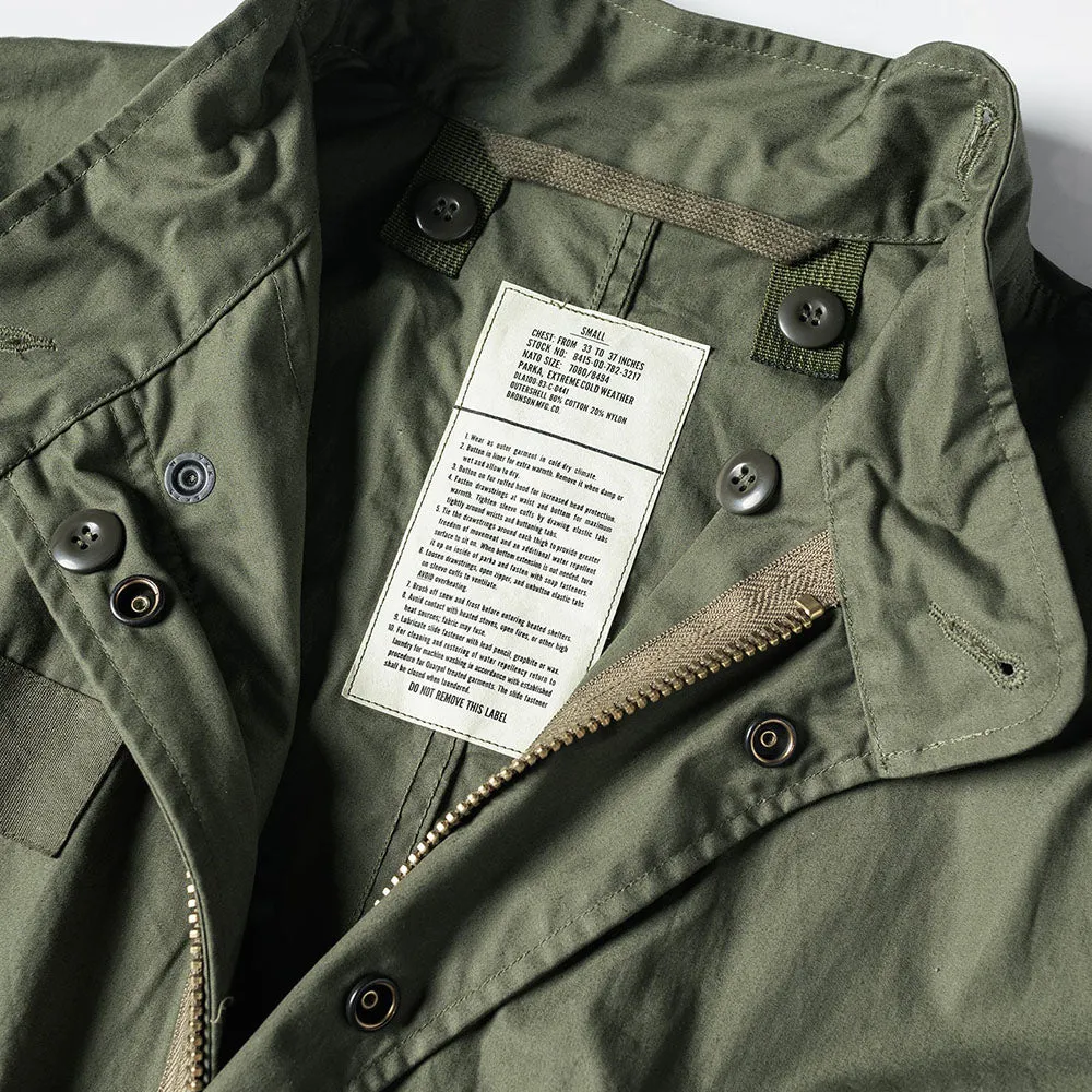 Bronson US Army OG-107 Olive M65 Parka