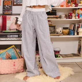 Bucket List Seersucker Double Banded Pants Made in USA
