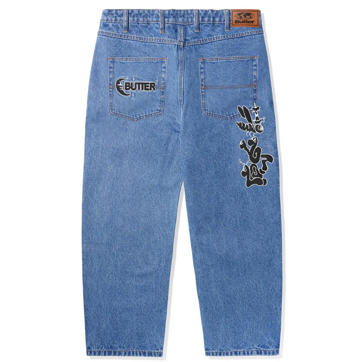 Butter Goods - Critter Denim Jeans Washed Indigo