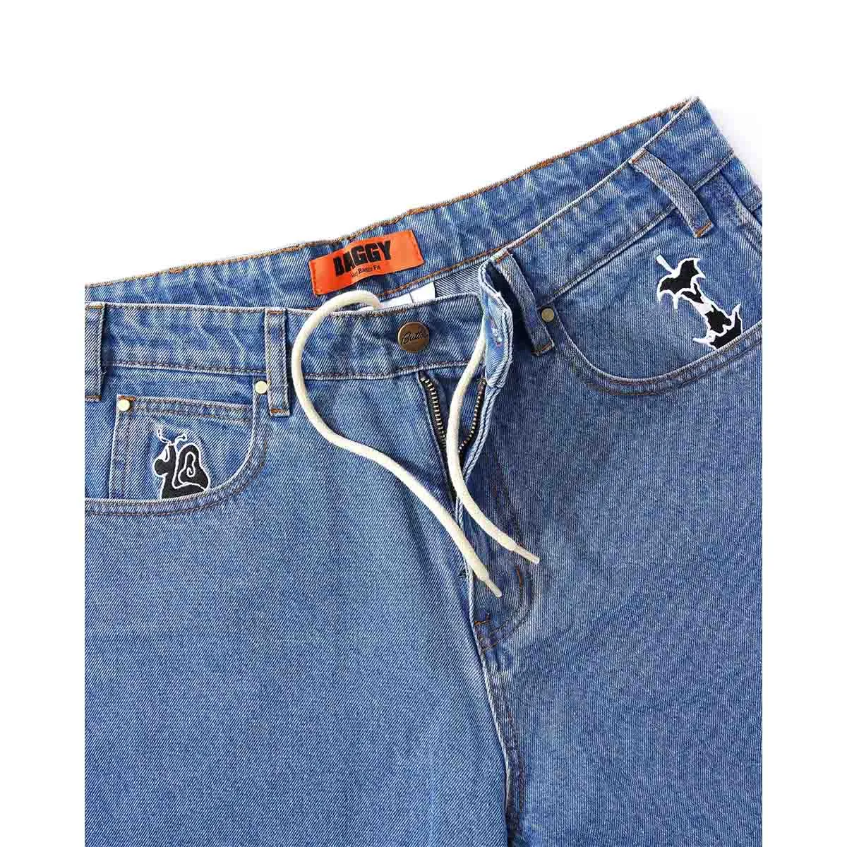 Butter Goods - Critter Denim Jeans Washed Indigo