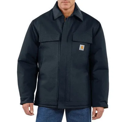 Carhartt 3X Regular Dark Navy Arctic Quilt-Lined 12 Ounce Cotton Duck Traditional Coat