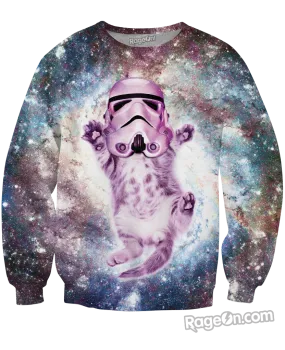 Cat Trooper Crewneck Sweatshirt