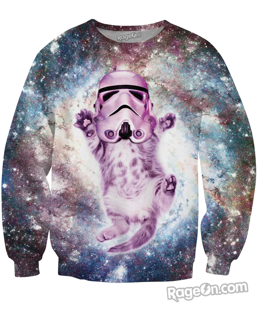 Cat Trooper Crewneck Sweatshirt