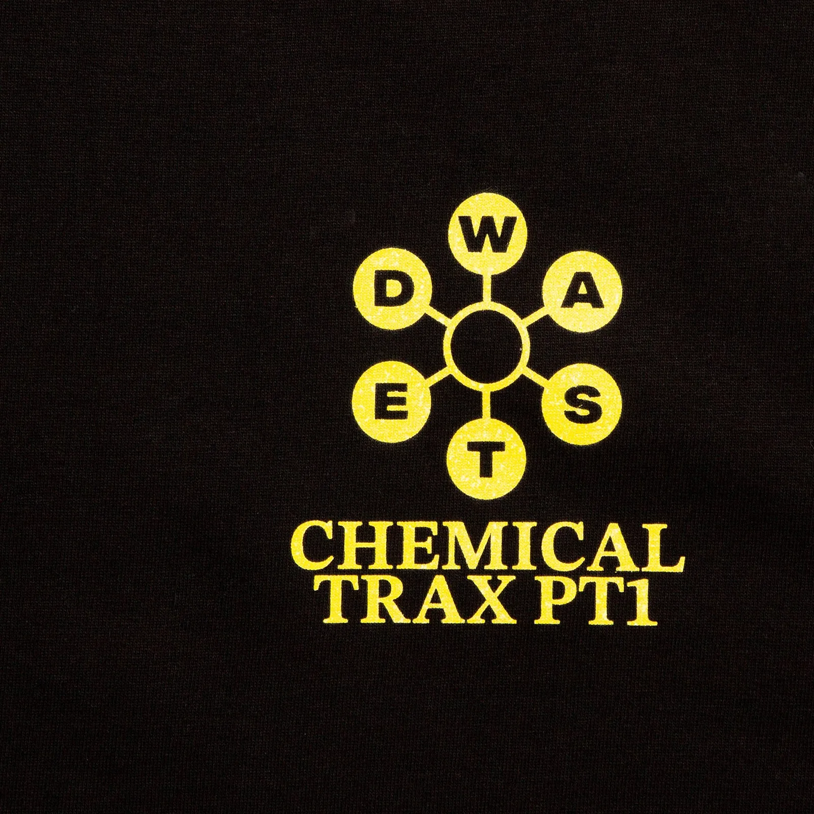 Chemical Trax PT1 Back Print - Tshirt - Black
