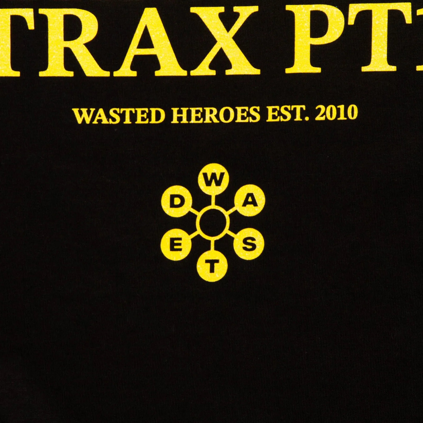 Chemical Trax PT1 Back Print - Tshirt - Black