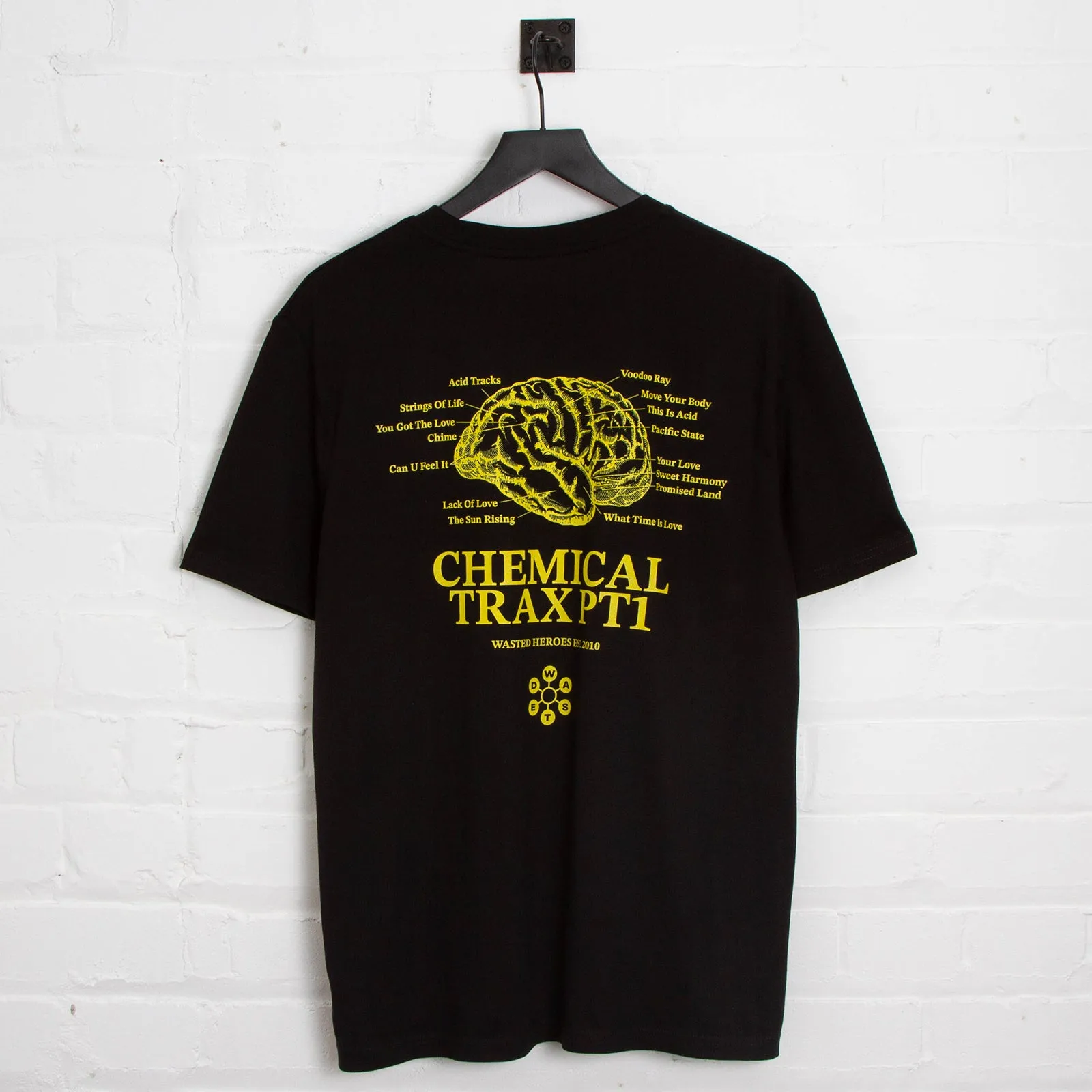 Chemical Trax PT1 Back Print - Tshirt - Black