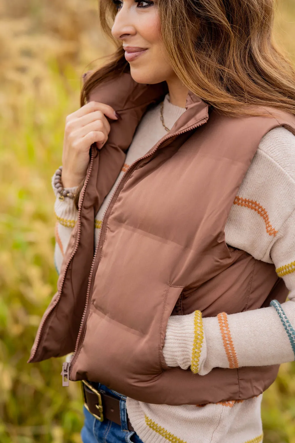 Chilly Days Puffer Vest