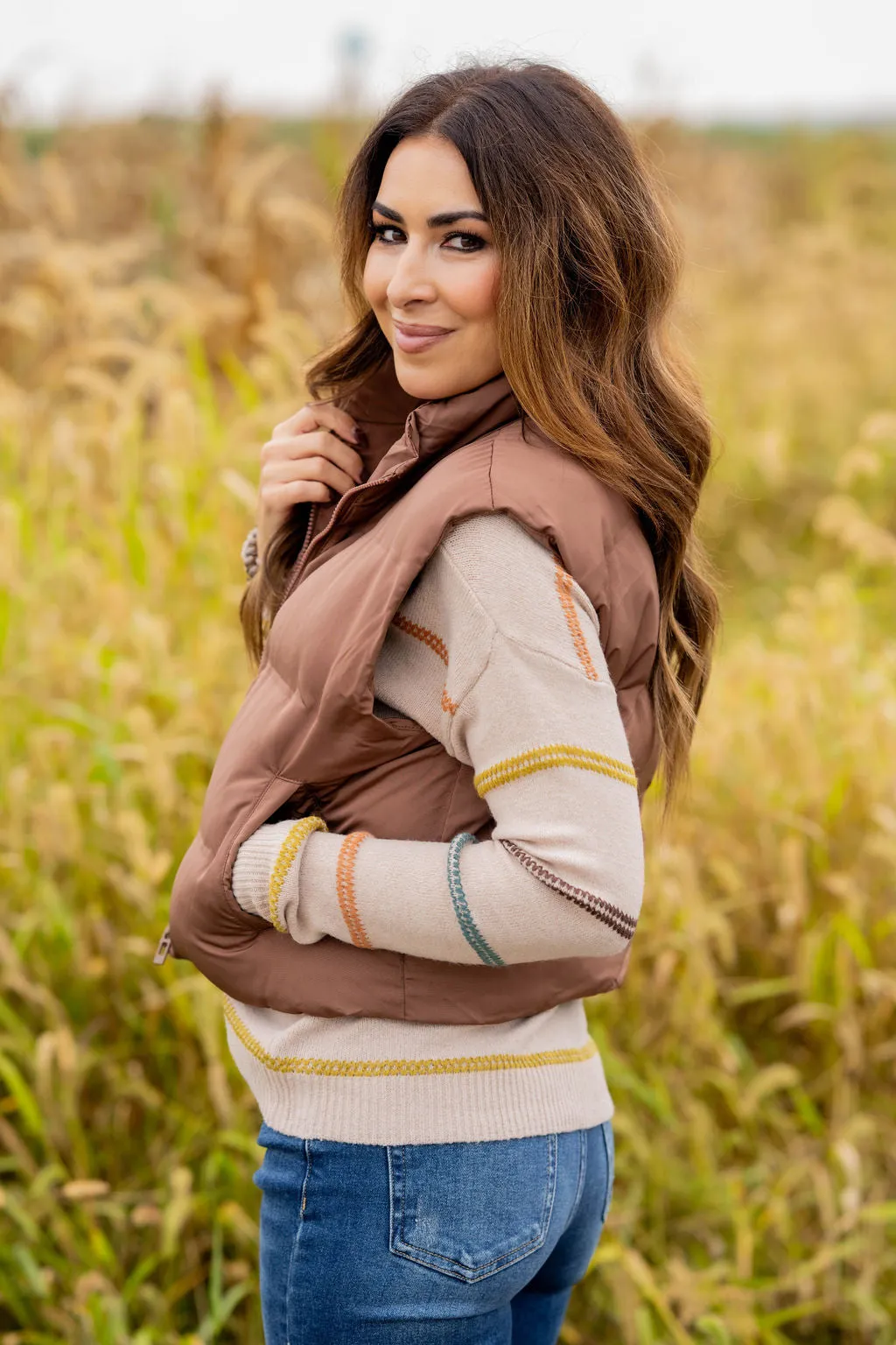 Chilly Days Puffer Vest