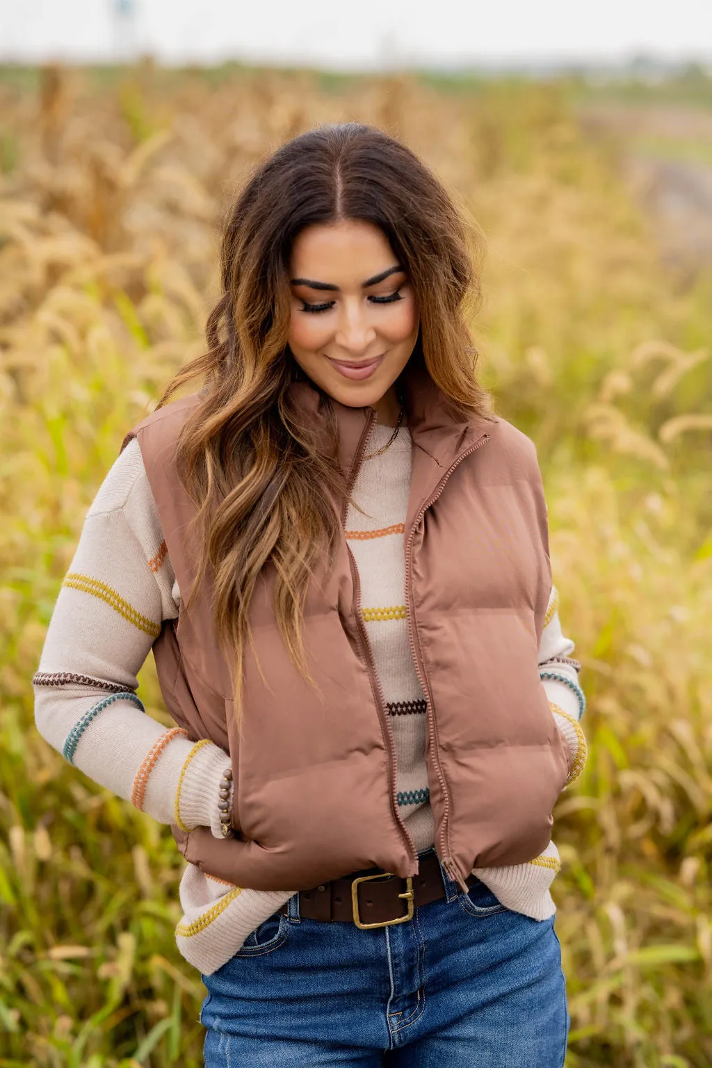 Chilly Days Puffer Vest