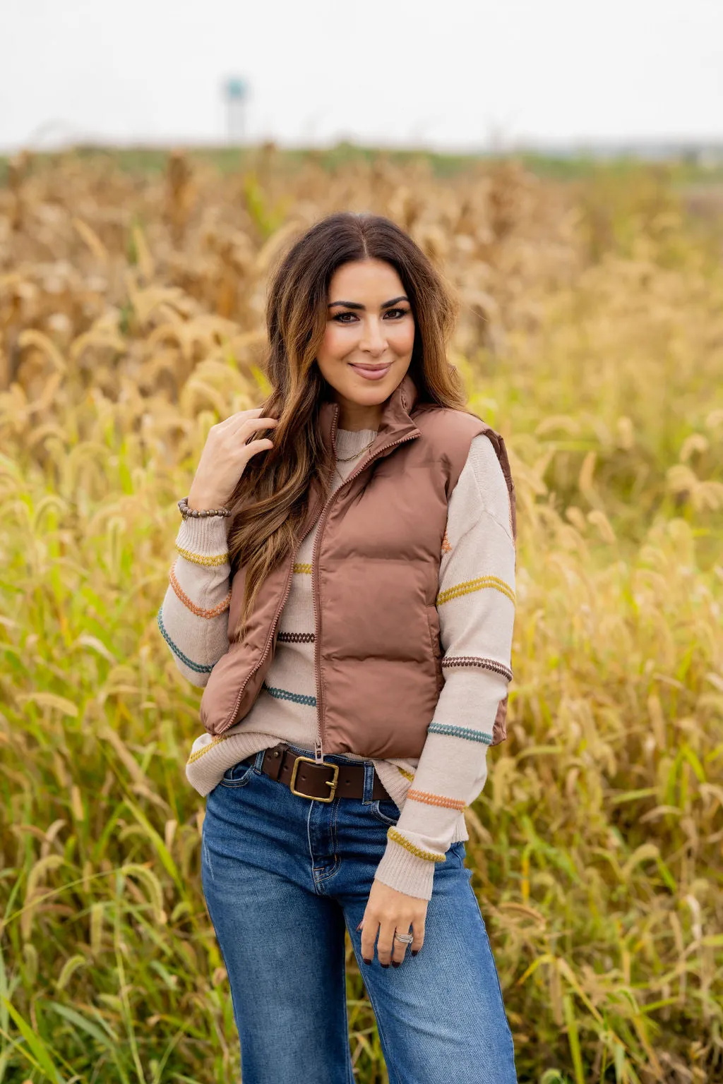 Chilly Days Puffer Vest