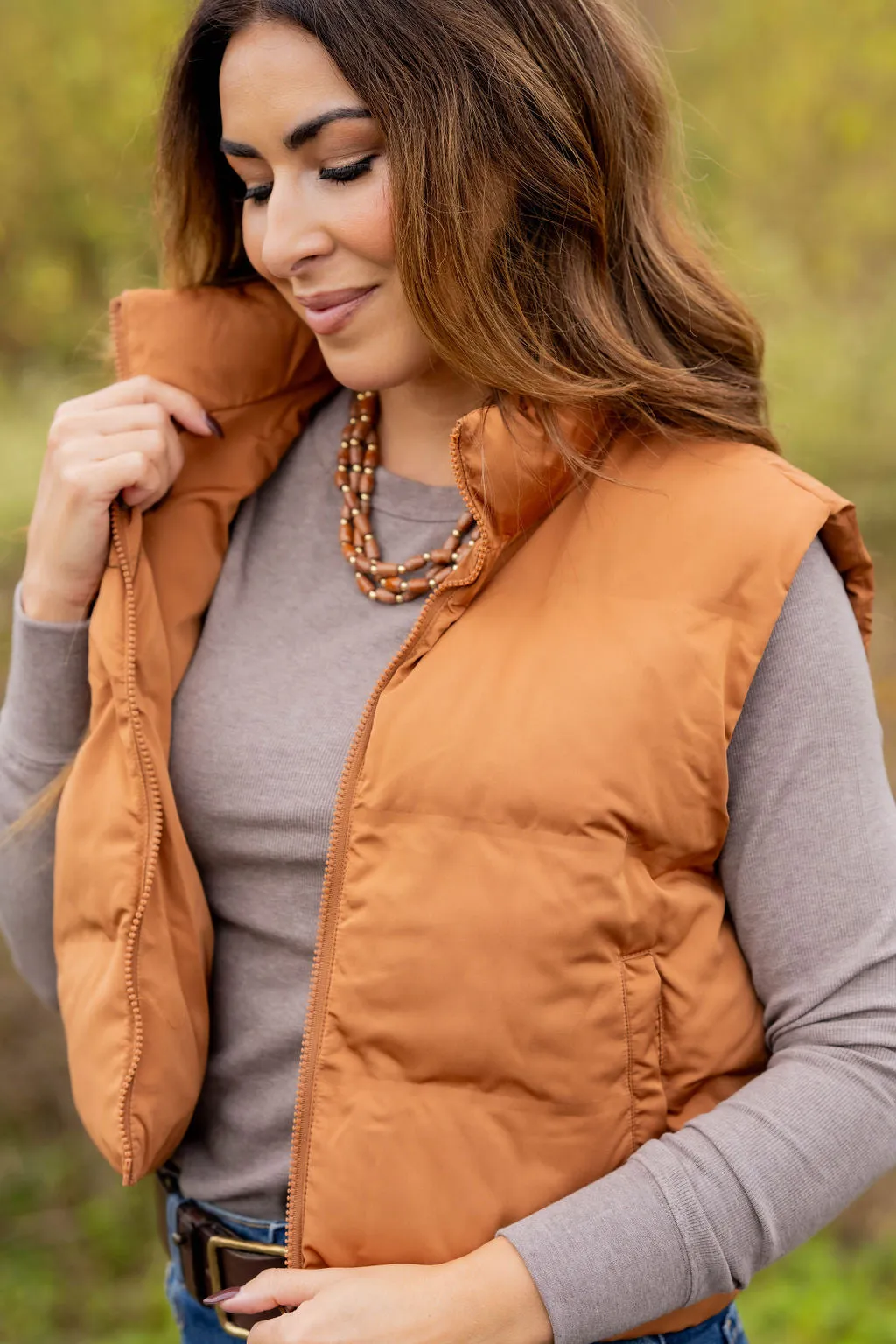 Chilly Days Puffer Vest