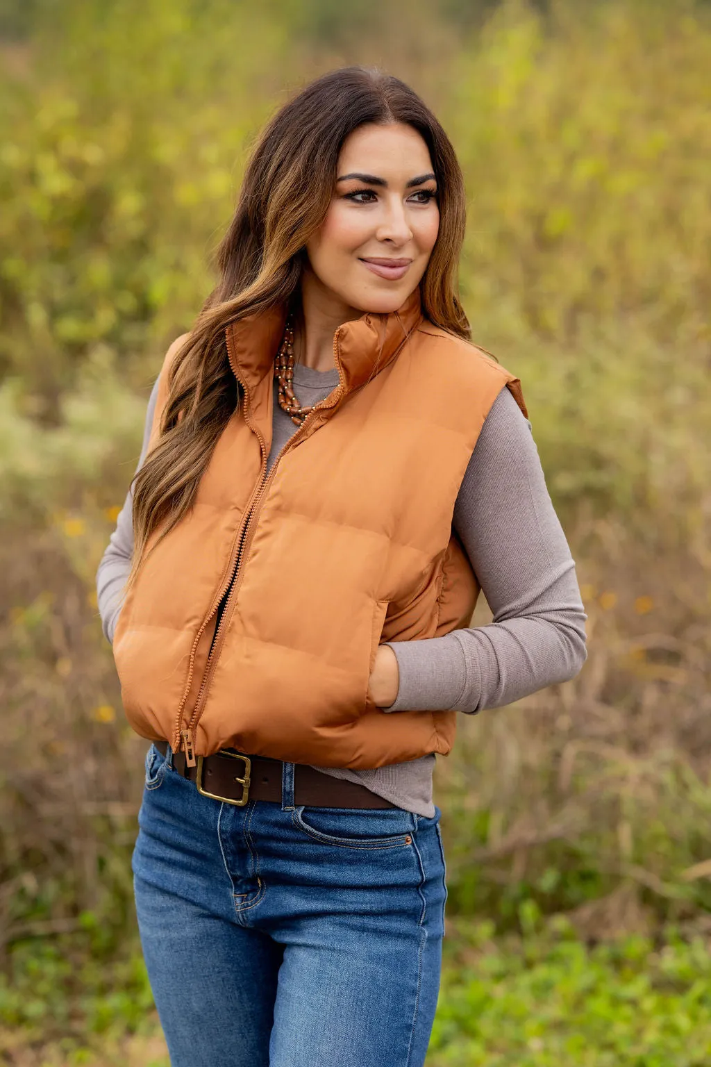 Chilly Days Puffer Vest