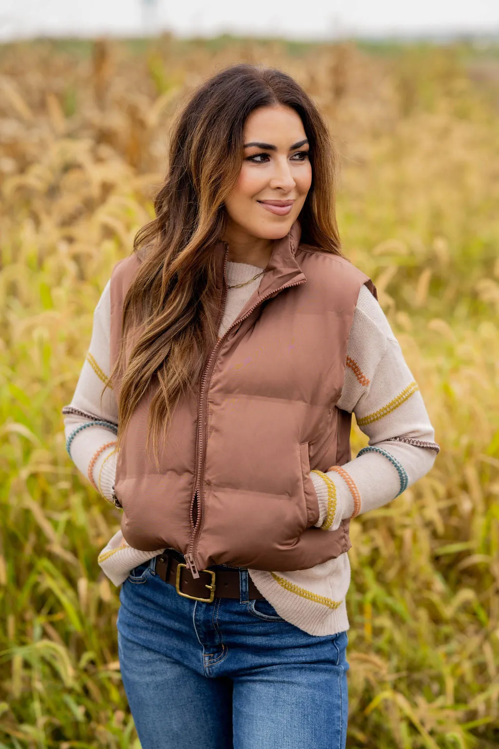 Chilly Days Puffer Vest