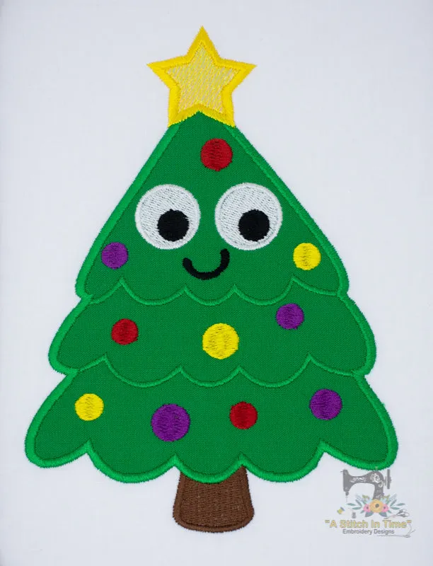 Christmas Tree Applique