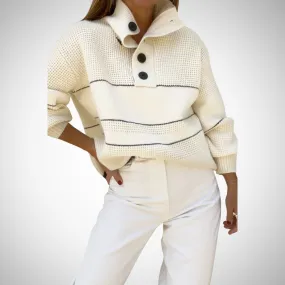 Clara Turtleneck Long-Sleeve Top