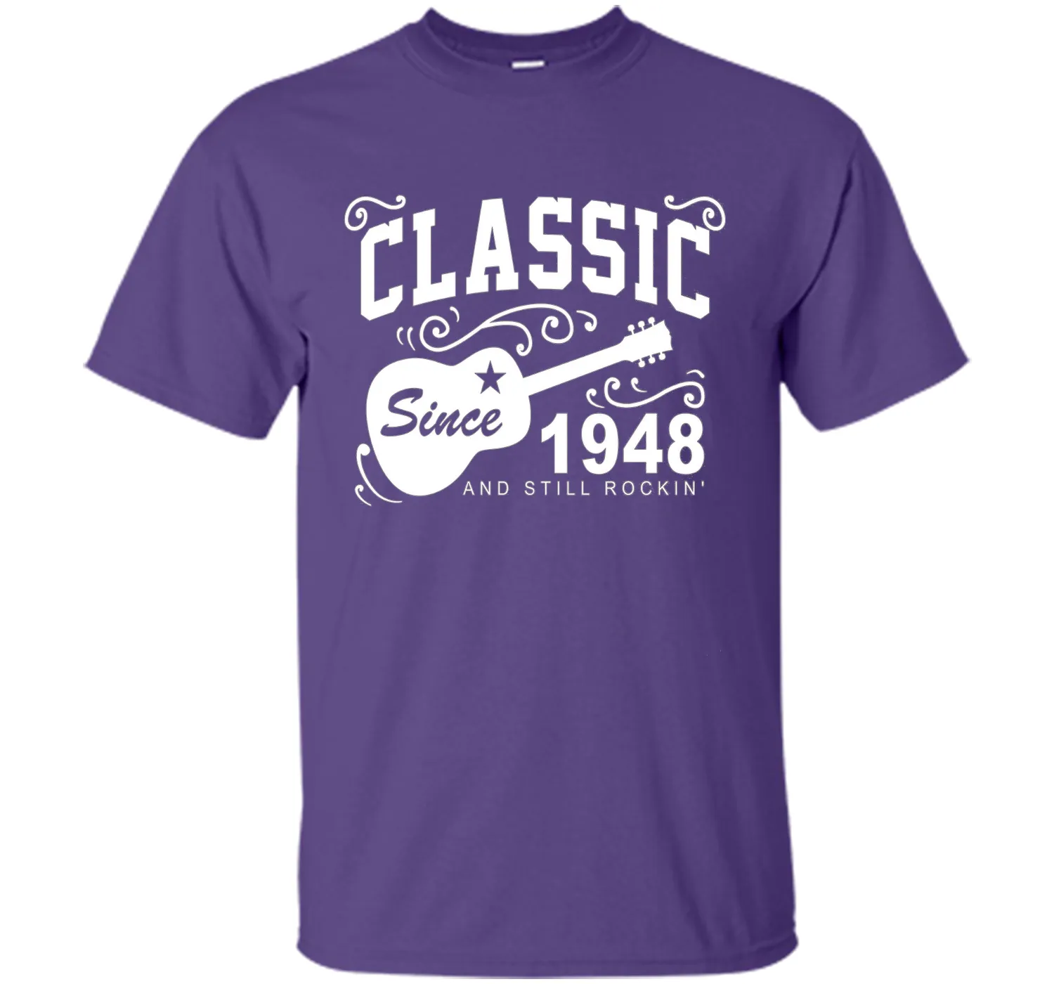 Classic Since 1948 And Still Rockin' T-Shirt. 68th Birthday