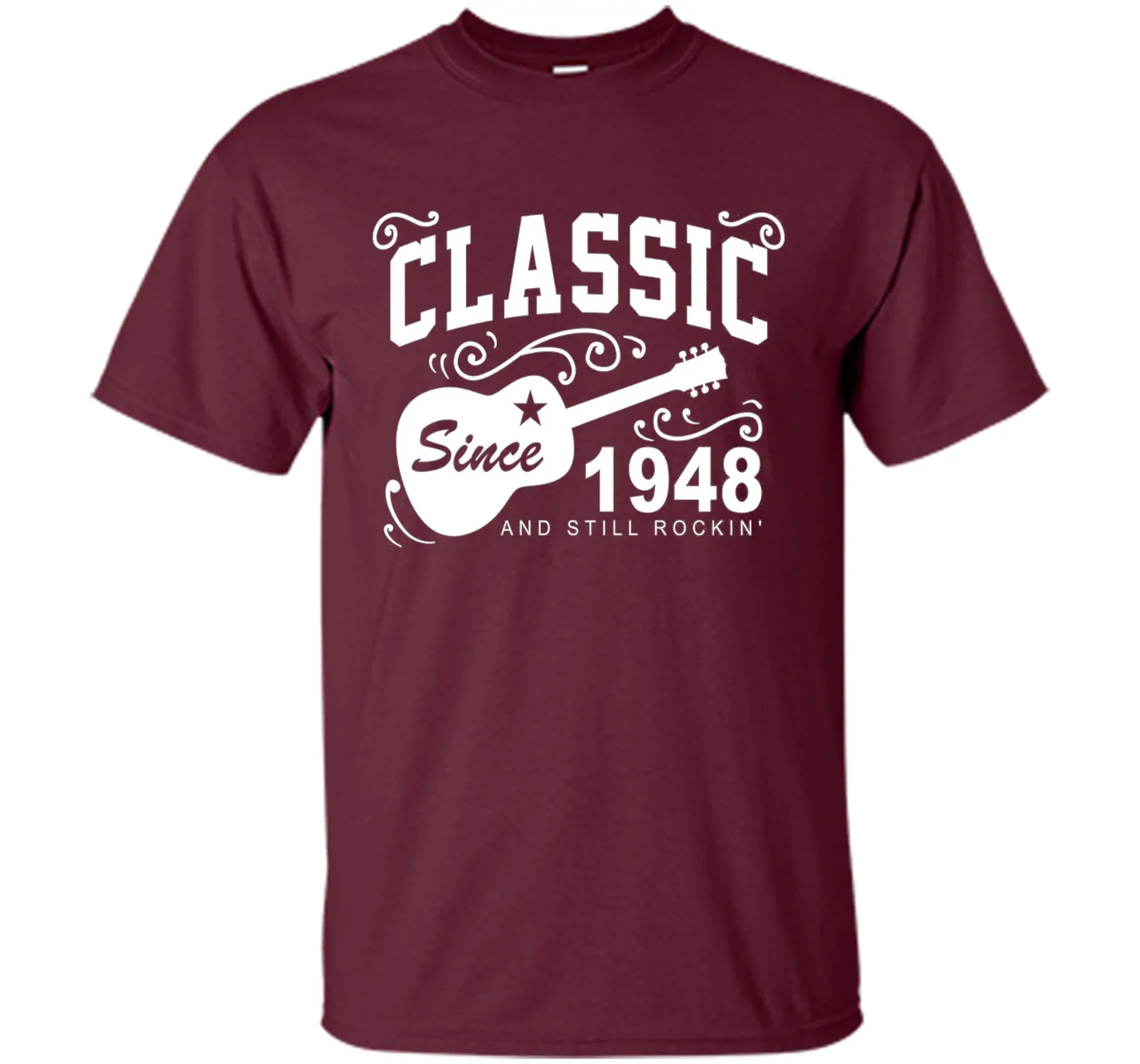 Classic Since 1948 And Still Rockin' T-Shirt. 68th Birthday