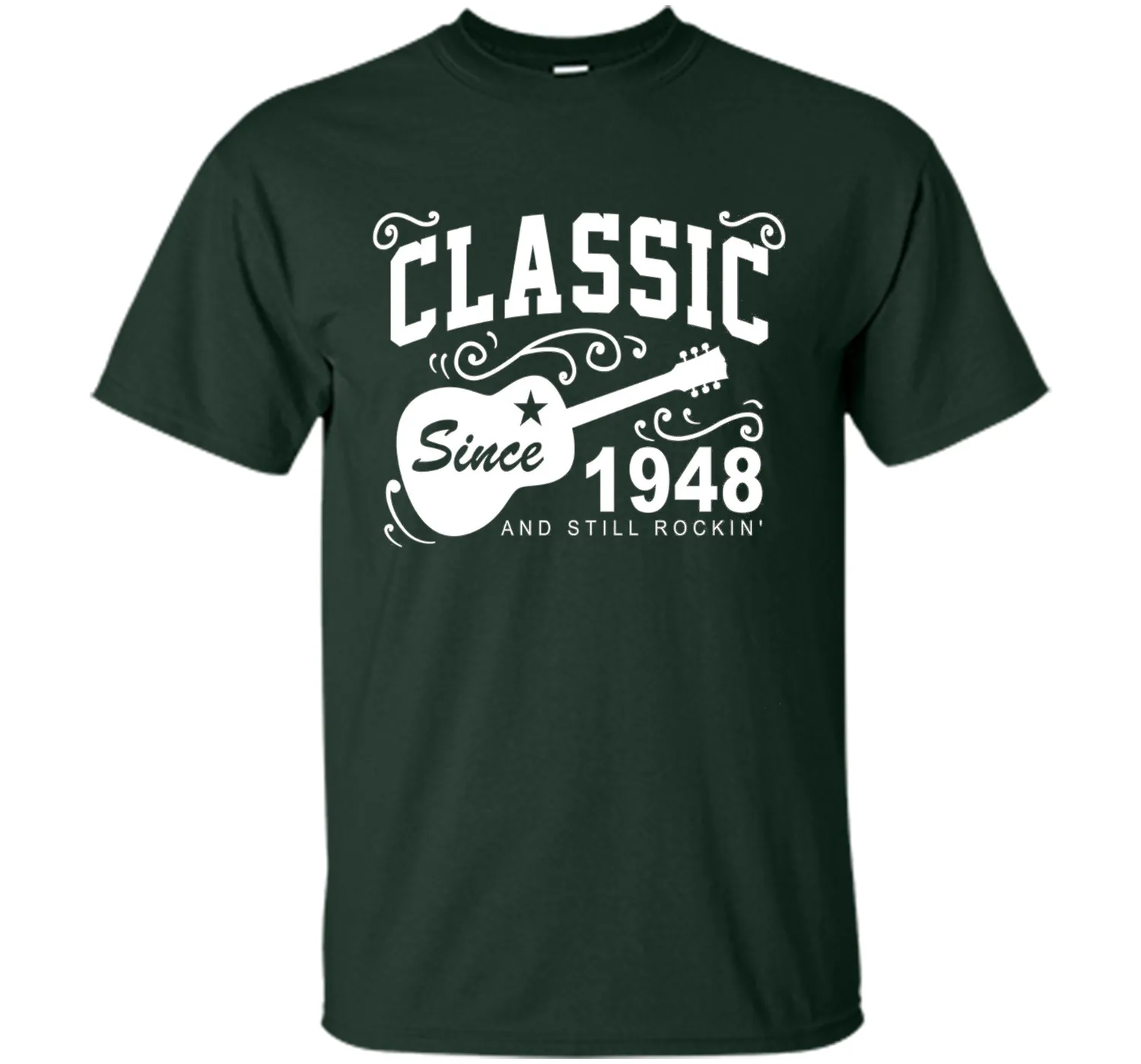 Classic Since 1948 And Still Rockin' T-Shirt. 68th Birthday