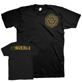 Converge "TOMBU Pocket Print" Black T-Shirt