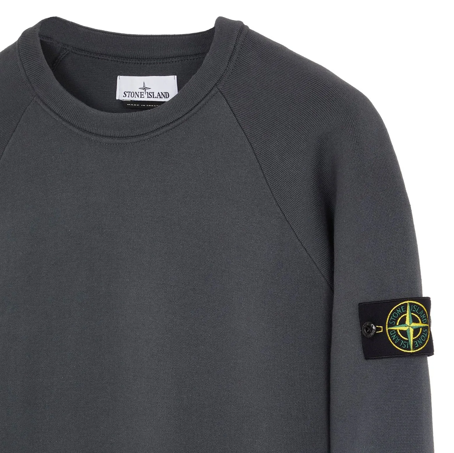 Crewneck Knit In Double-Face Soft Cotton