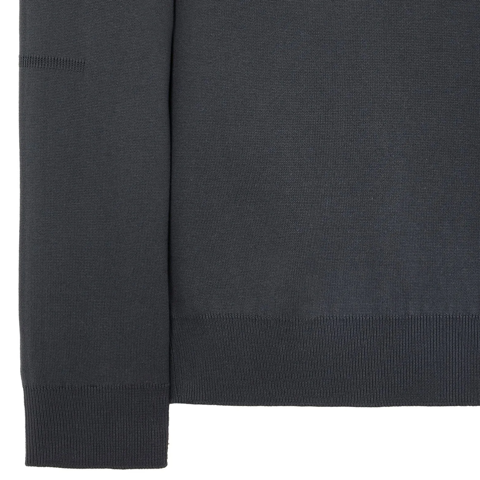 Crewneck Knit In Double-Face Soft Cotton