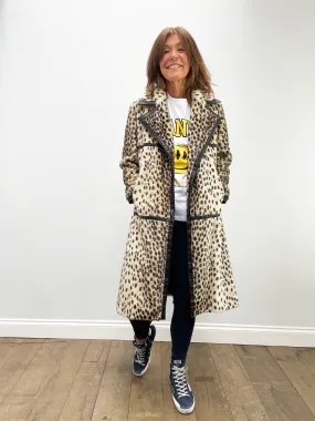CS Dotty jacket in natural leopard