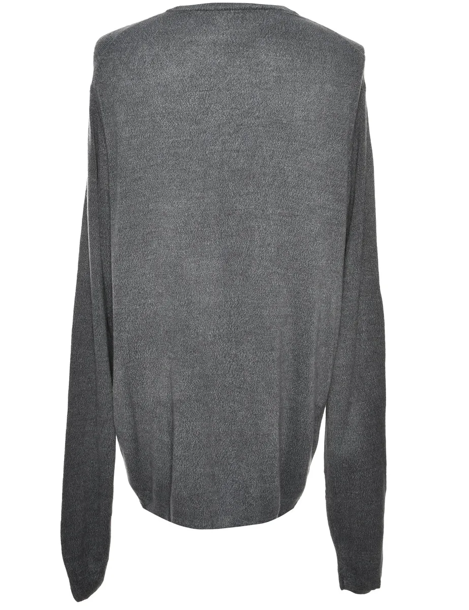 Dark Grey Dockers Jumper - XL