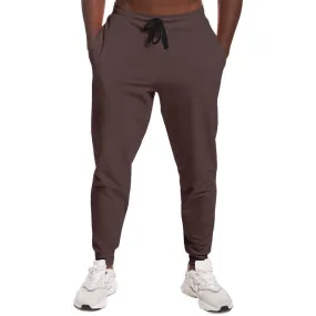 Dark Pink Brown Joggers | Unisex | with PLUS sizes | Dark Pale Pastel Pink Brown | C0M30Y15K80
