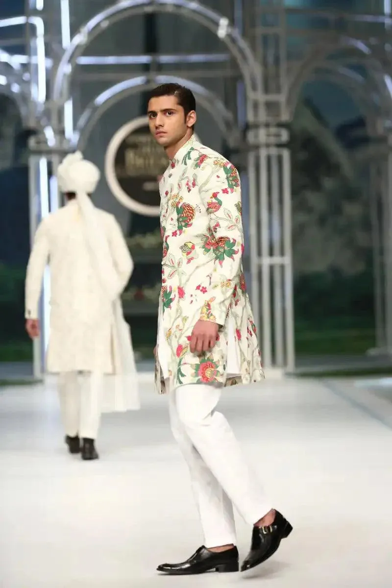 Deepak & Fahad - SHAHRYAAR - Off White -  - 3 Piece