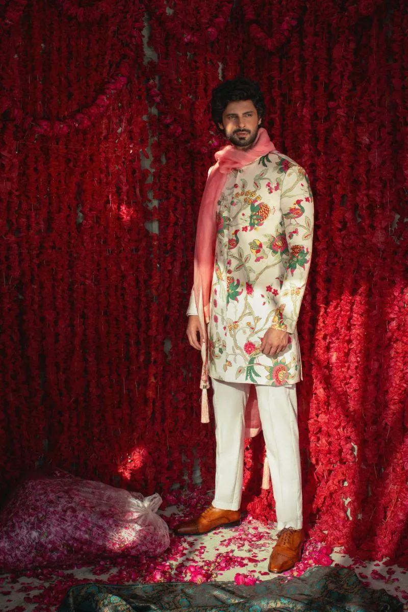 Deepak & Fahad - SHAHRYAAR - Off White -  - 3 Piece