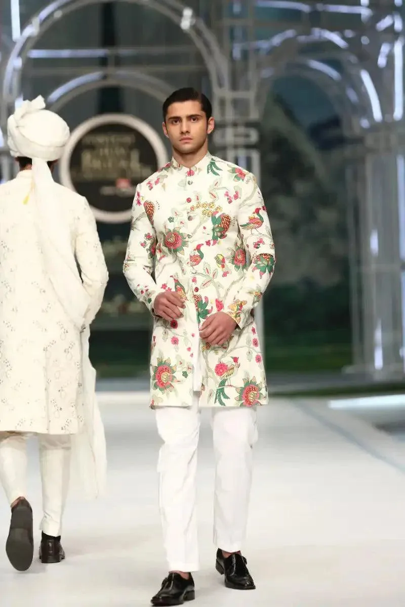 Deepak & Fahad - SHAHRYAAR - Off White -  - 3 Piece
