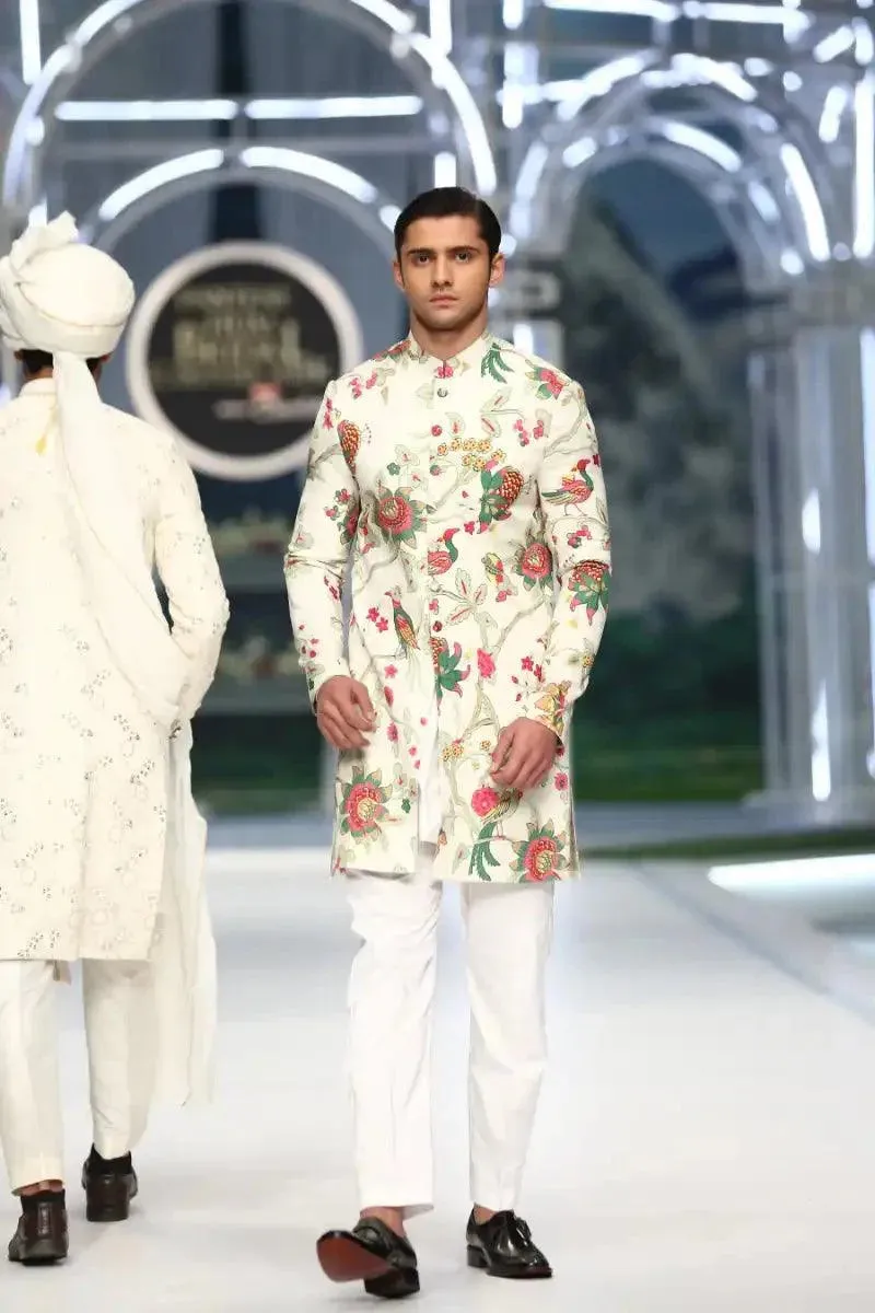 Deepak & Fahad - SHAHRYAAR - Off White -  - 3 Piece