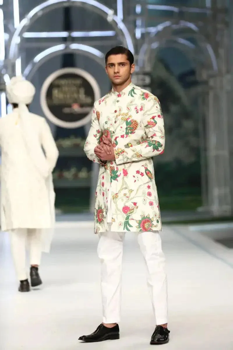 Deepak & Fahad - SHAHRYAAR - Off White -  - 3 Piece
