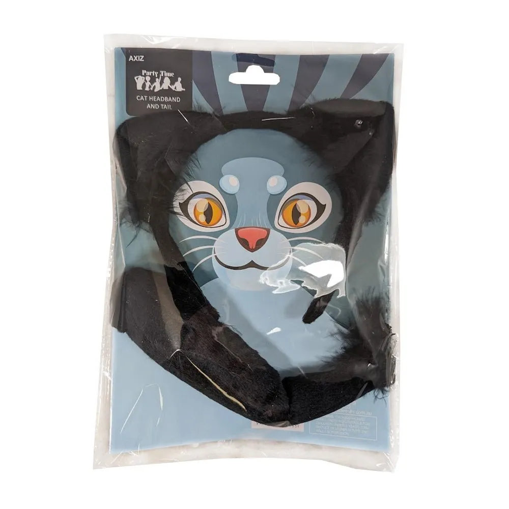 Deluxe Animal Dress Up Set - Black Cat